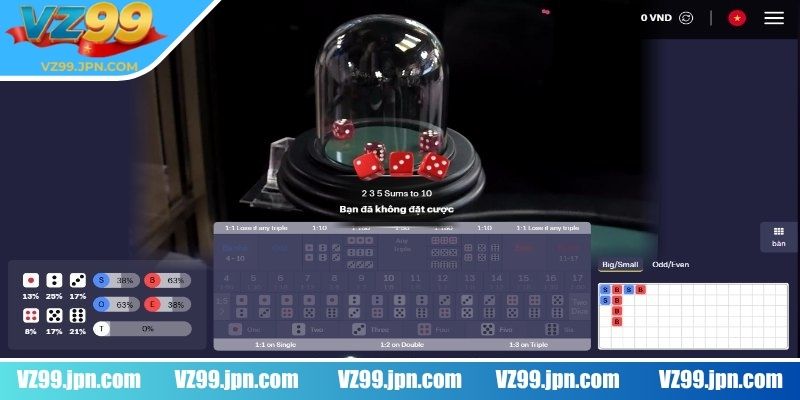 Tìm hiểu về luật chơi Sicbo